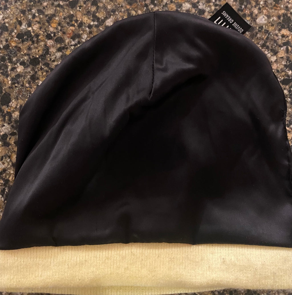 "Orange Creamsicle" Satin Beanie