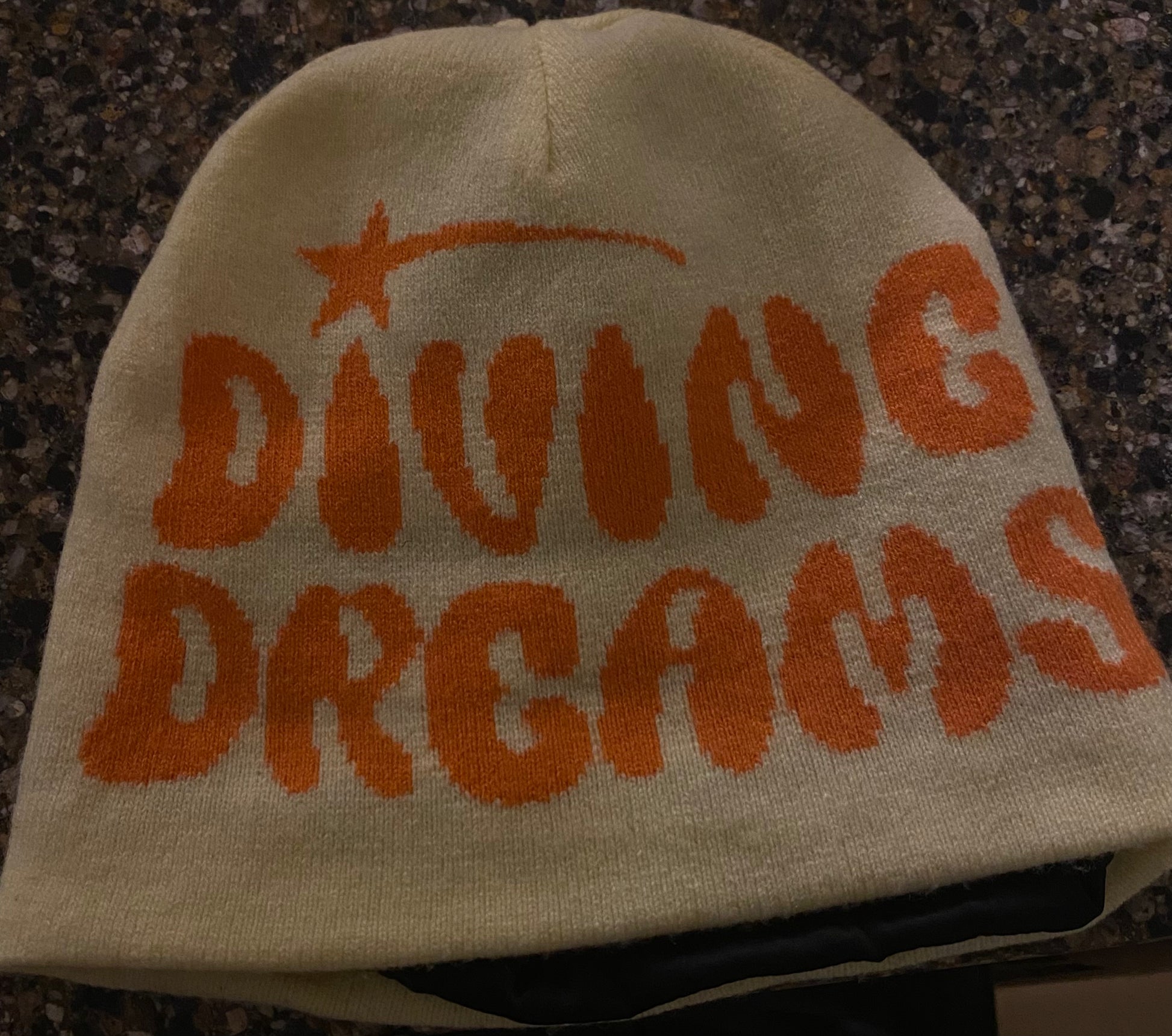 "Orange Creamsicle" Satin Beanie