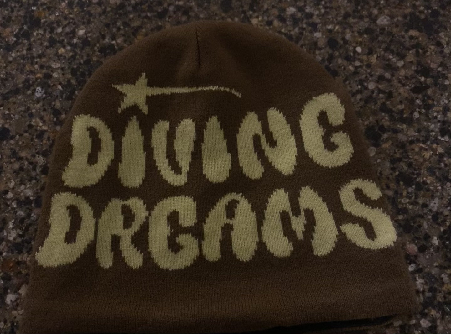 "Chocolate Brown" Satin Beanie